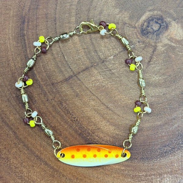 Fishing Bracelets and Anklets - Gold