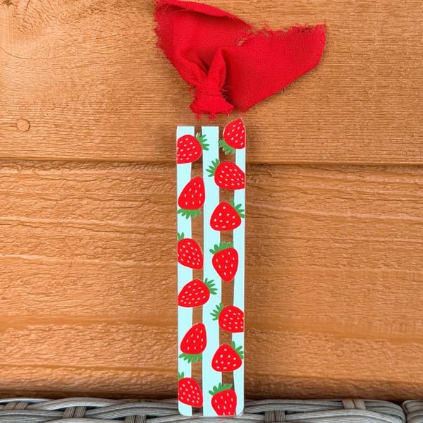 Acrylic Bookmarks - 1.5mm Strawberries