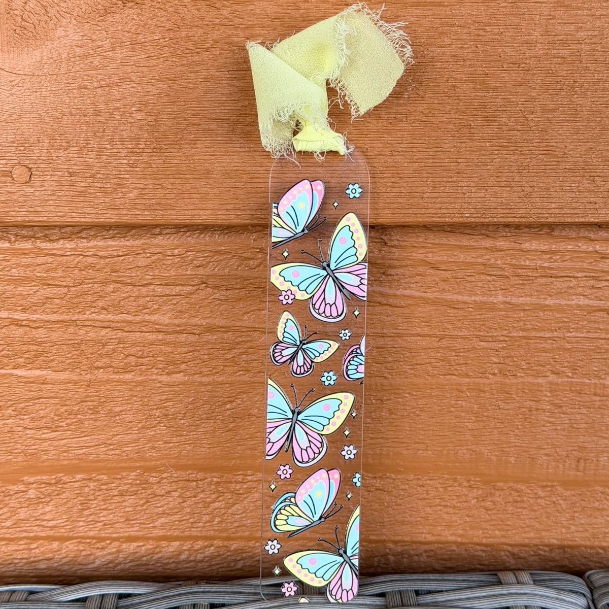 Acrylic Bookmarks - 1.5mm Pastel Butterflies