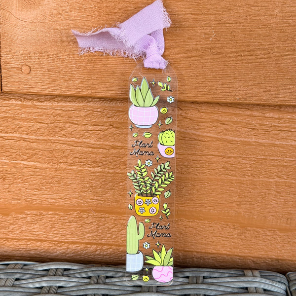Acrylic Bookmarks - 1.5mm Plant Mama