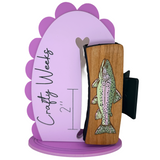 Rainbow Trout Hairclips 4