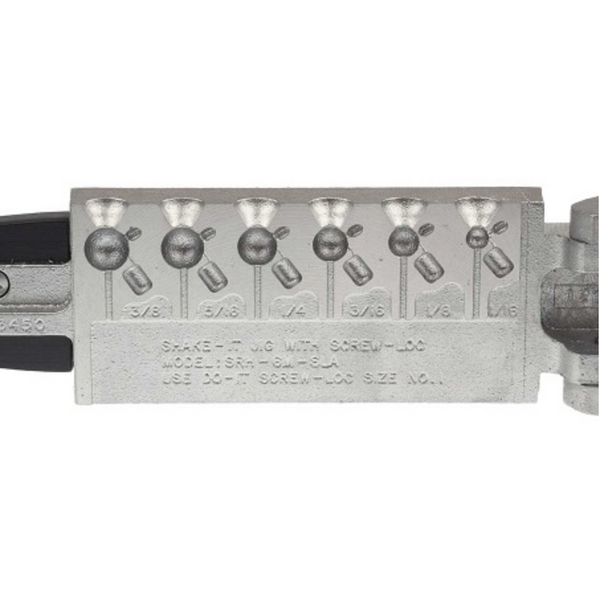 Do-It #3450 Shake-It w/Screw-Loc Jig Mold SRH-6M-SLA