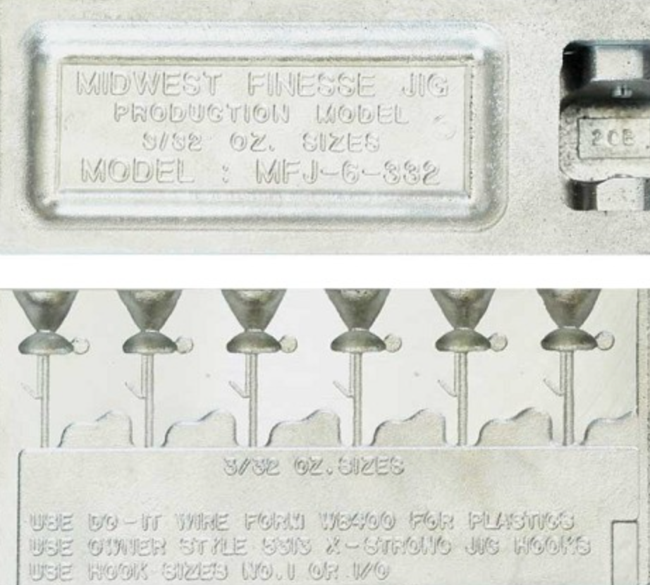 Do-It #3533 Midwest Finesse Production Jig Mold MFJ-6-332