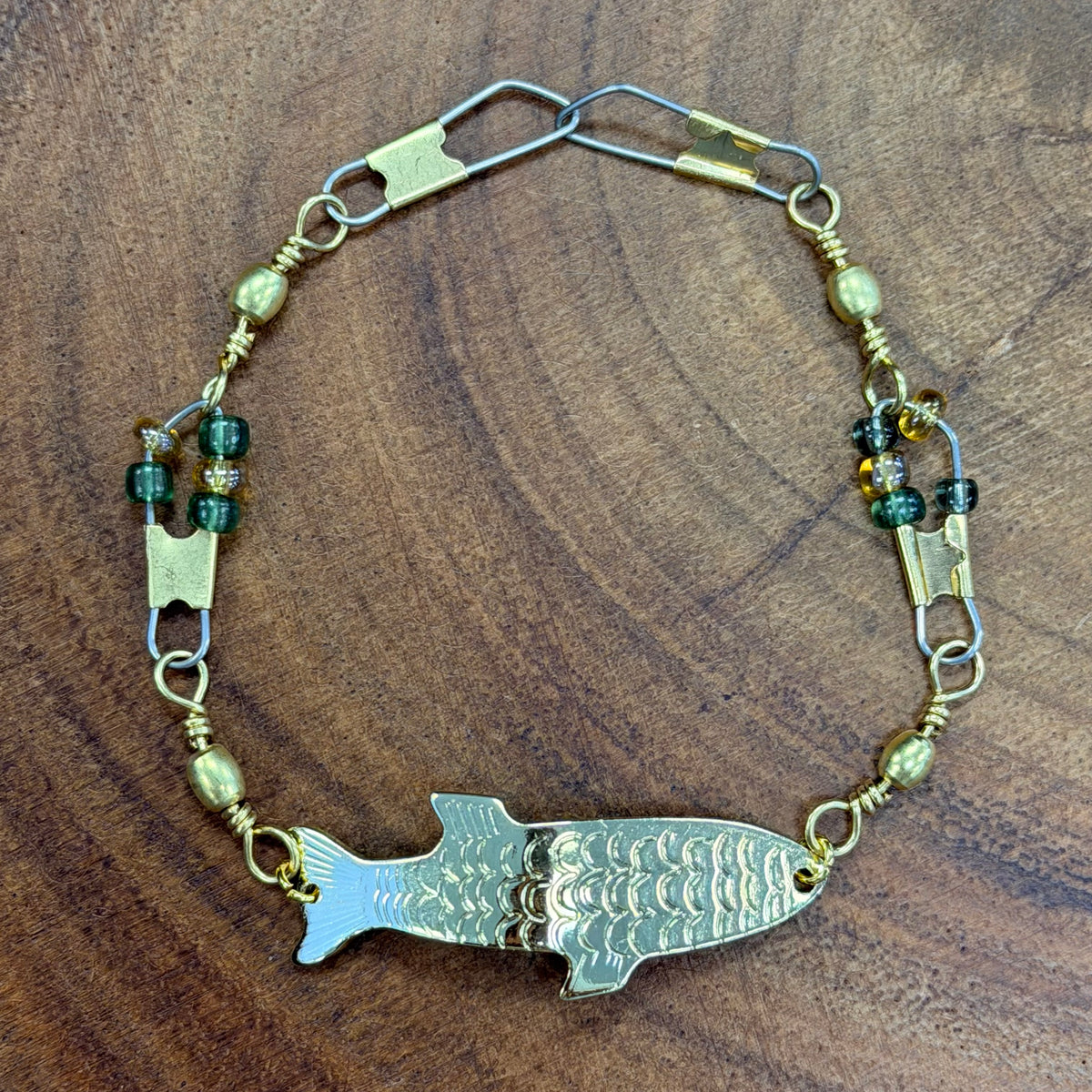 Fishing Bracelets and Anklets - Gold