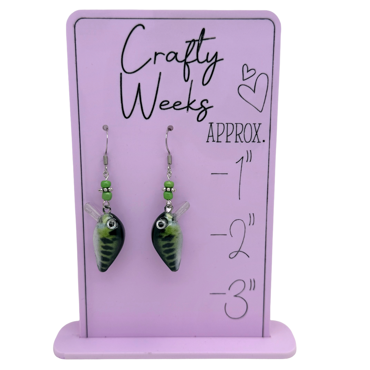 Smallmouth Bass Earrings