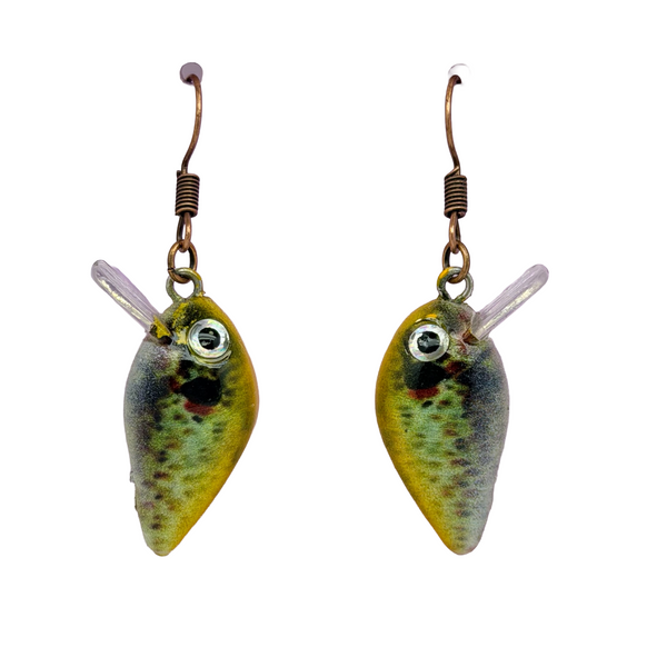 Panfish Crankbait Earrings