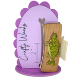 Smallmouth Bass Hairclips 4