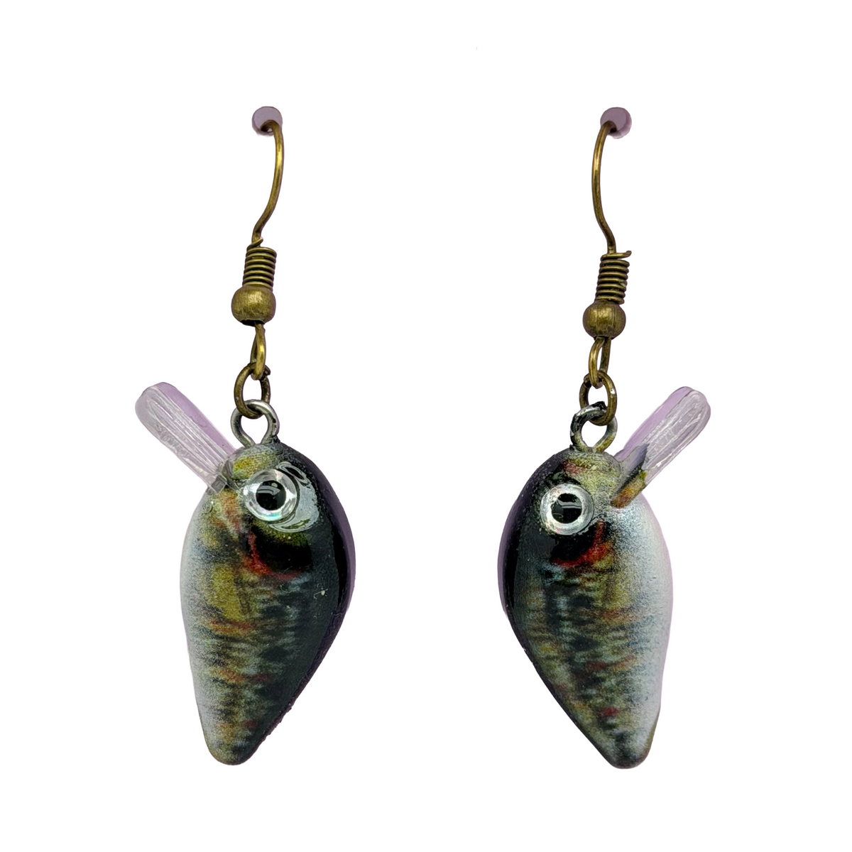 Smallmouth Bass Crankbait Earrings