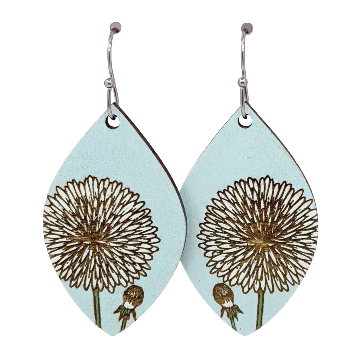 Dandelion Dangle Earrings