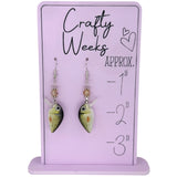 Largemouth Bass Beaded Lure Earrings