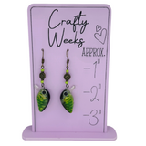 Perch Beaded Lure Earrings