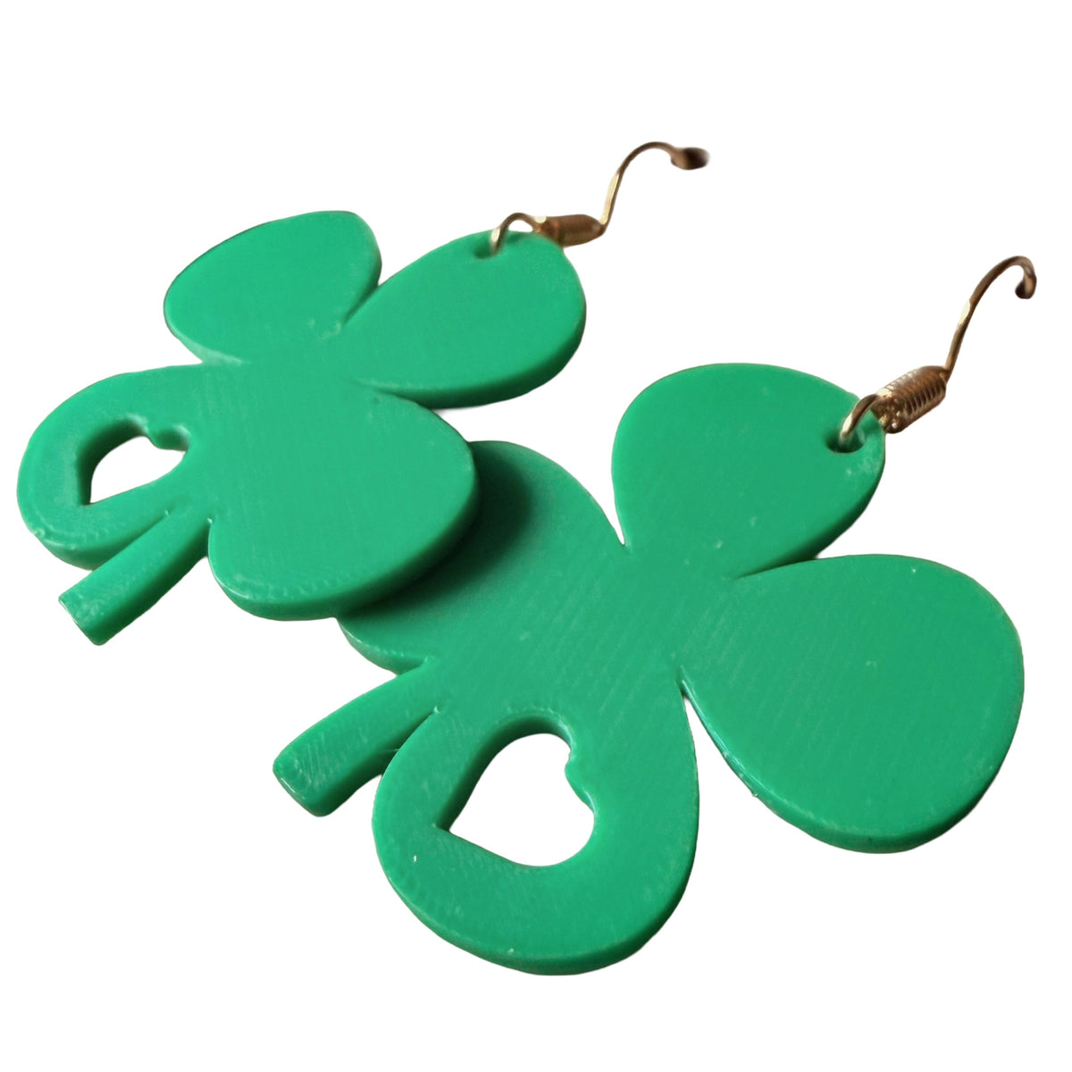 Shamrock Dangle Earrings
