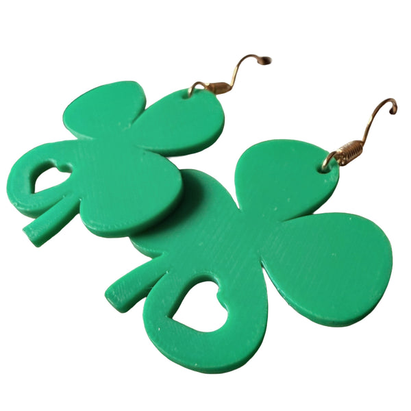 Shamrock Dangle Earrings