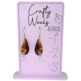 Sunfish Fishing Lure Earrings