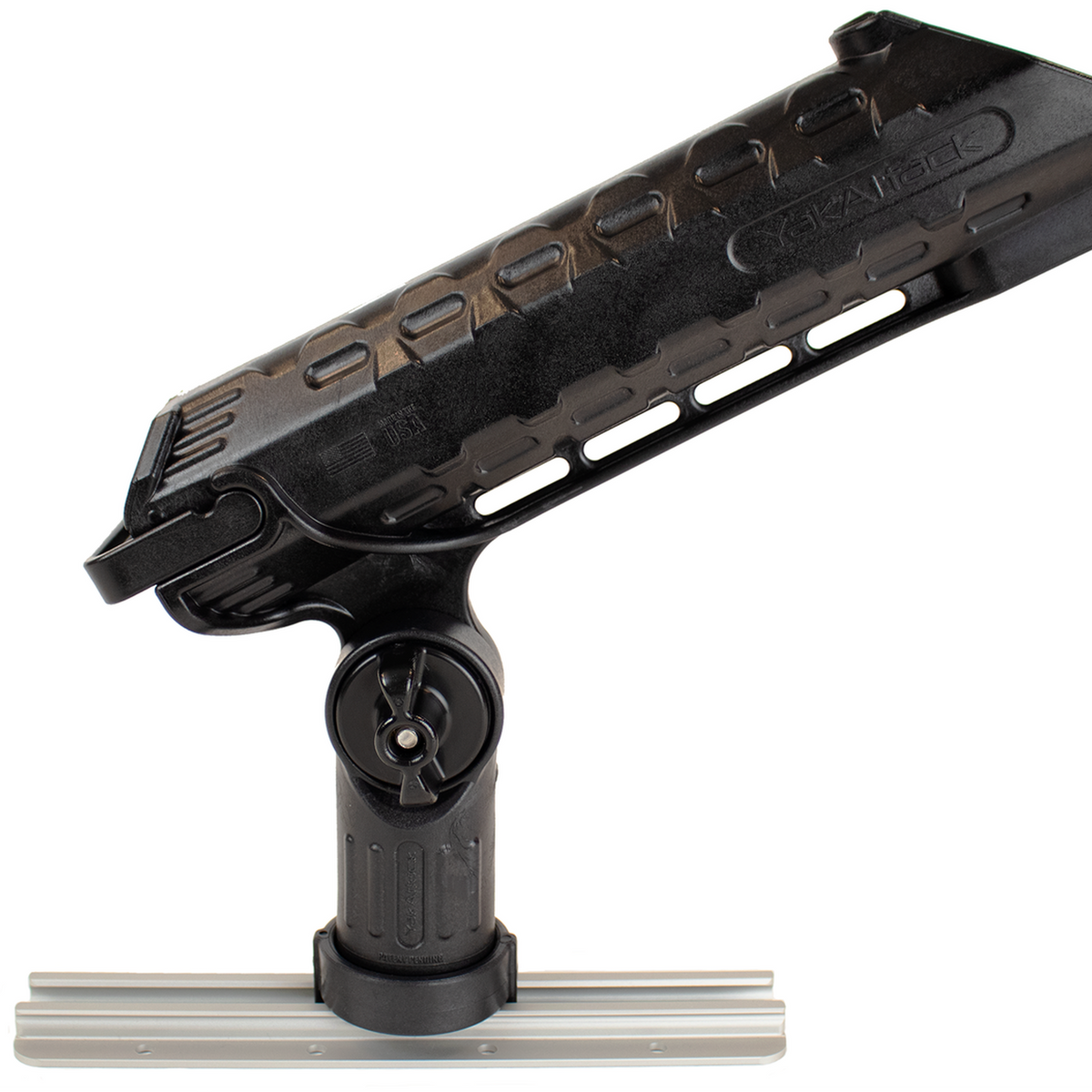 YakAttack AR Tube Rod Holder with Track Mounted LockNLoad Mounting System
