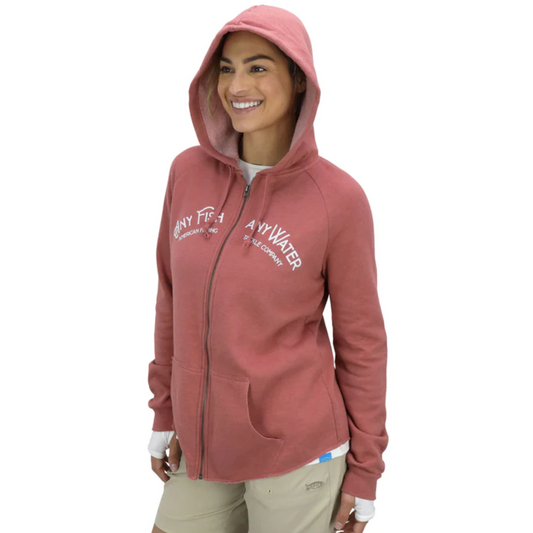 AFTCO Womens Arch Zip Hoodie