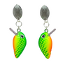 Fire tiger Crankbait Stud Earrings
