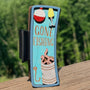 Gone Fishing 4” Handpainted Hair Clip