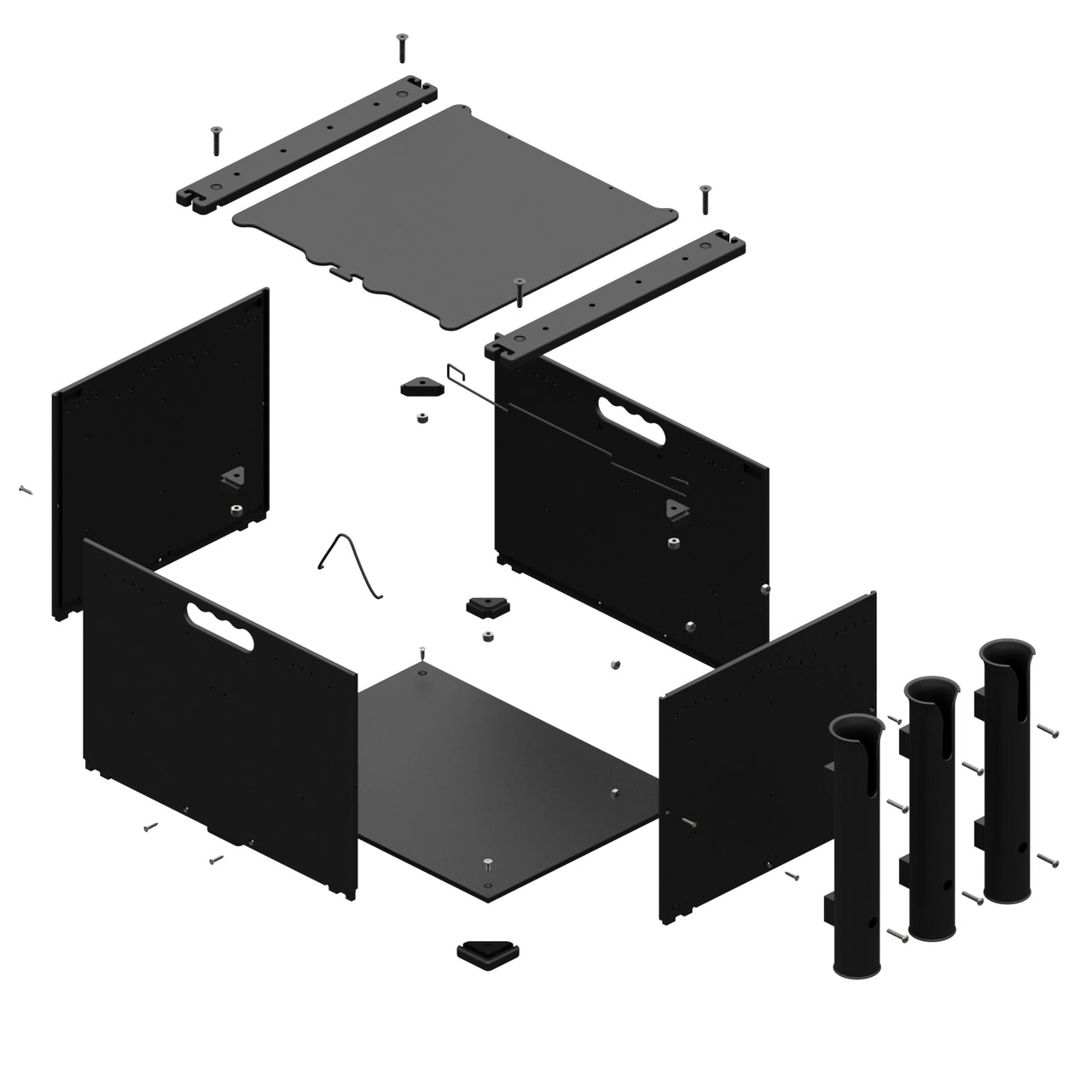 YakAttack BlackPak Pro Kayak Fishing Crate