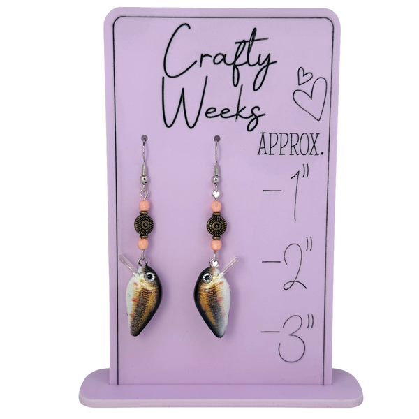 Fishing Lure Dangle Earrings