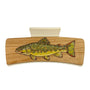Brook Trout Handpainted Hair Clip