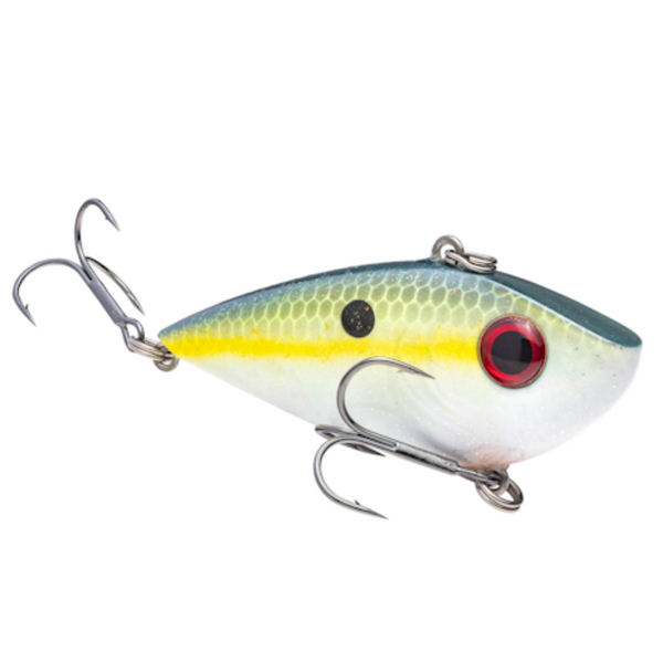 Strike King Red Eyed Shad Tungsten 2 Tap 1/2oz / Chartreuse Sexy Shad Strike King Red Eyed Shad Tungsten 2 Tap 1/2oz / Chartreuse Sexy Shad