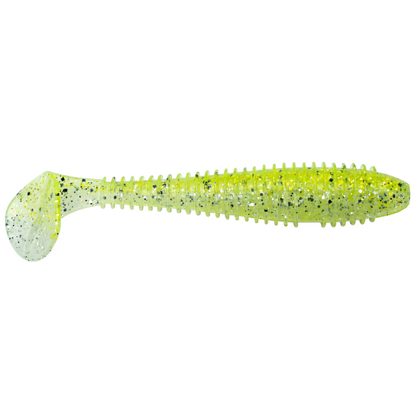 Keitech Swing Impact FAT 3.3" Chartreuse Flash