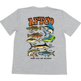 AFTCO Youth Collection Tee Athletic Heather