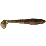 Fishing lure with a detailed pattern on a white background