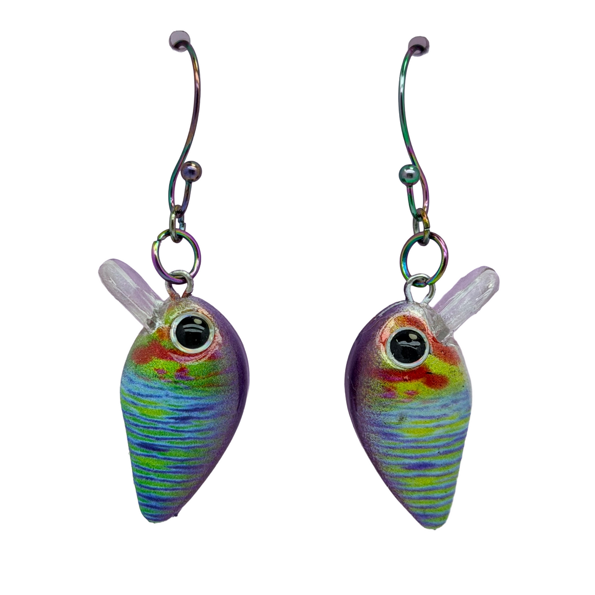 Sunfish Crankbait Earrings