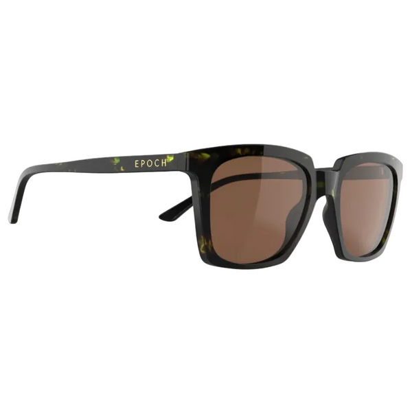 Epoch Eyewear - Draper Enigma - Green Demi Acetate Frame Brown TAC Polarized Lens