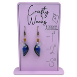 Blue Panfish Earrings