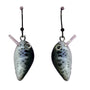 Black Crappie Lure Earrings