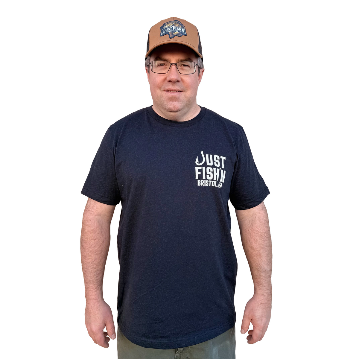 Just Fish'n Bass Logo Tee