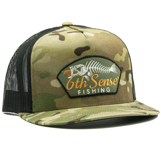 6th Sense Fishbones Snapback Hat