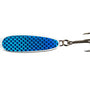 Berry's Tackle Flex-It Spoon White w Blue Foil