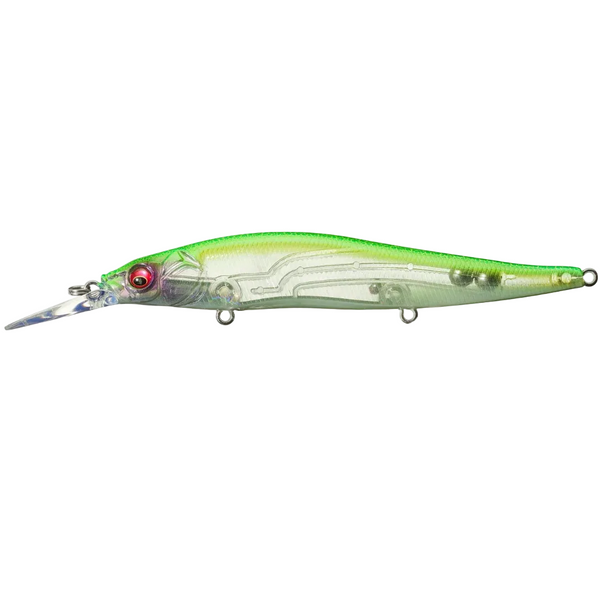 Megabass Vision OneTen +1 GP Crack Lime Chart (SP-C)