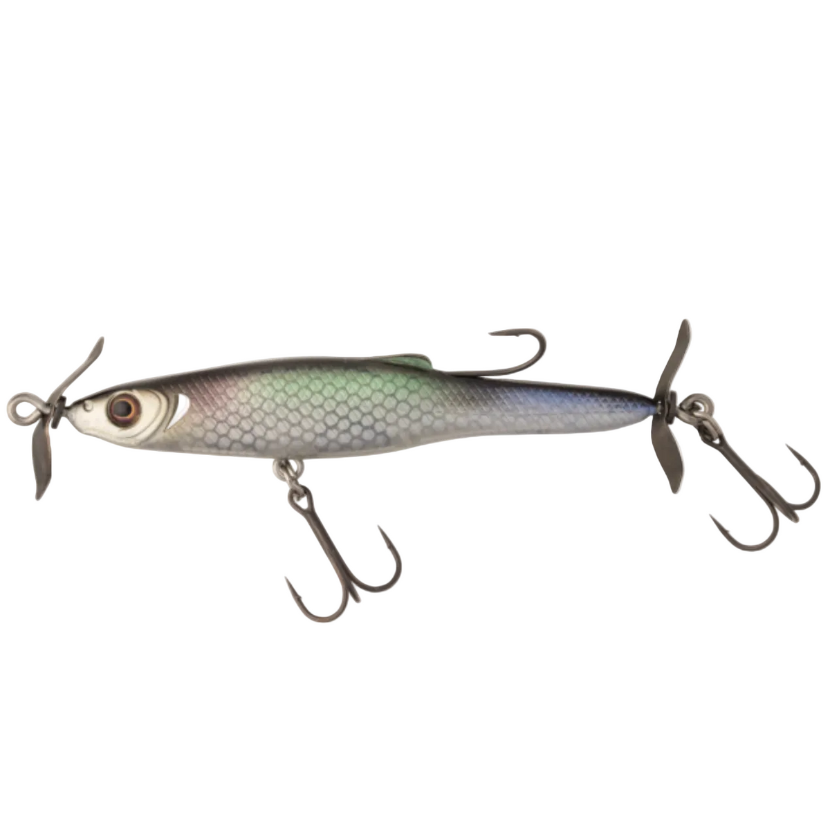 Great Lakes Stay-Pinned Spybait Ghost Shad