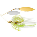  Hot White Chartreuse - Gold Frame