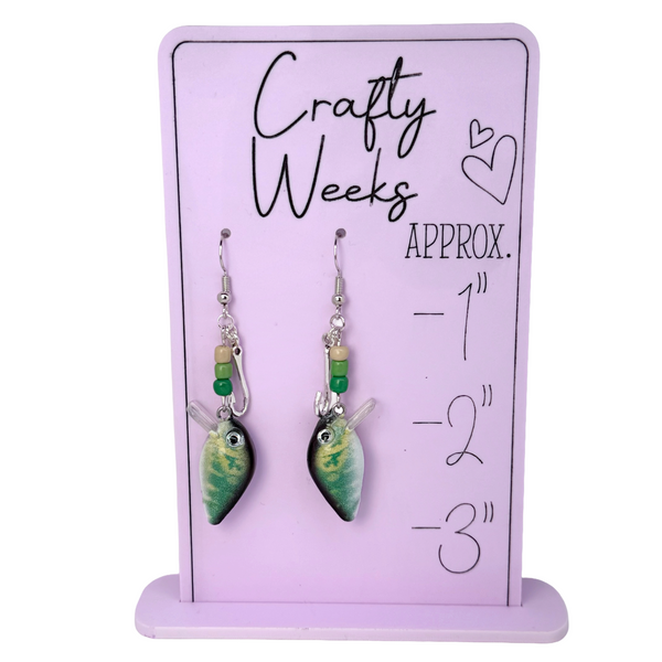 Fishing Lure Dangle Earrings