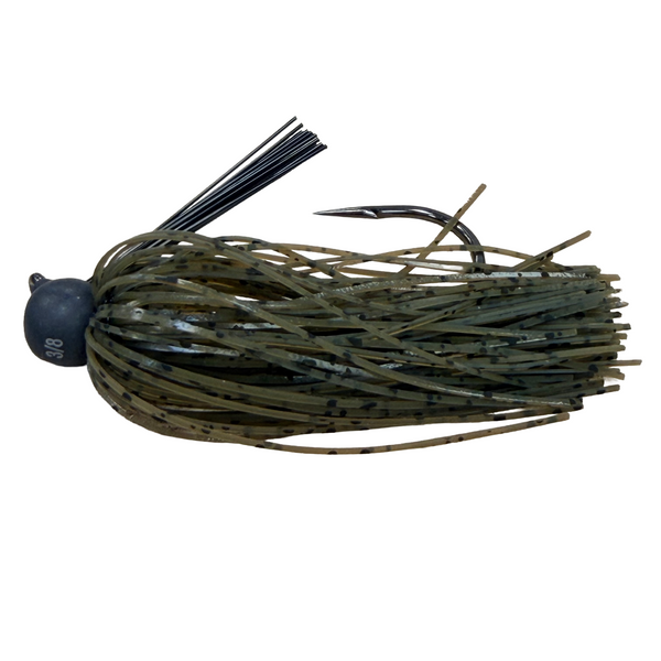 Angler Tungsten Ball-istic Tungsten Jig Green Pumpkin