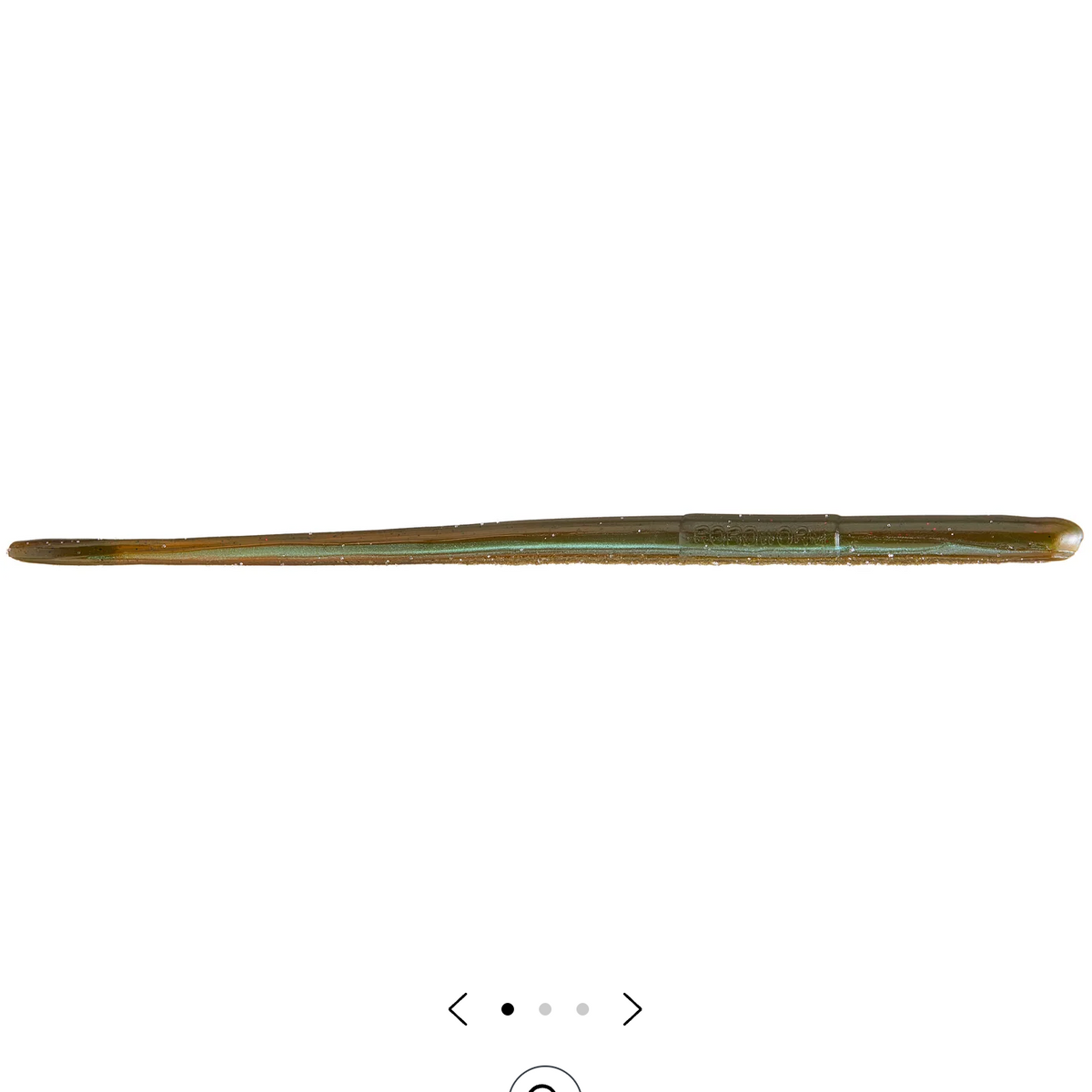 Roboworm 4.5'' Straight Tail Green Neon Pumpkin