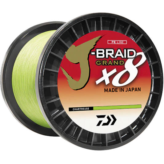 Daiwa J-Braid x8 Grand Braid - Chartreuse
