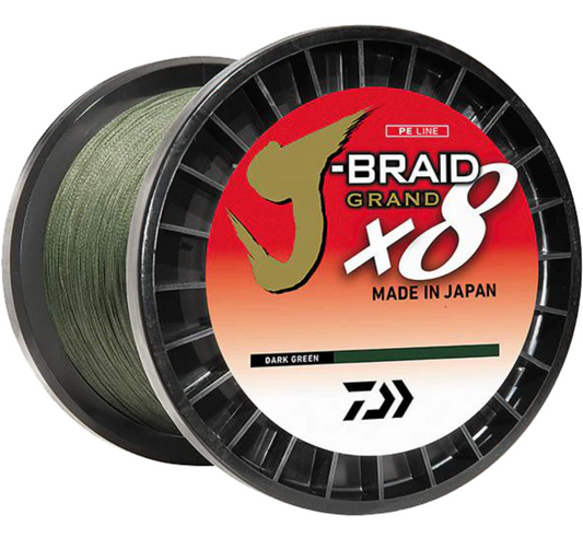 Daiwa J-Braid x8 Grand Braid - Dark Green
