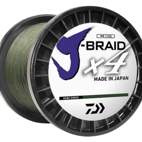 Daiwa J-Braid X4 - Dark Green