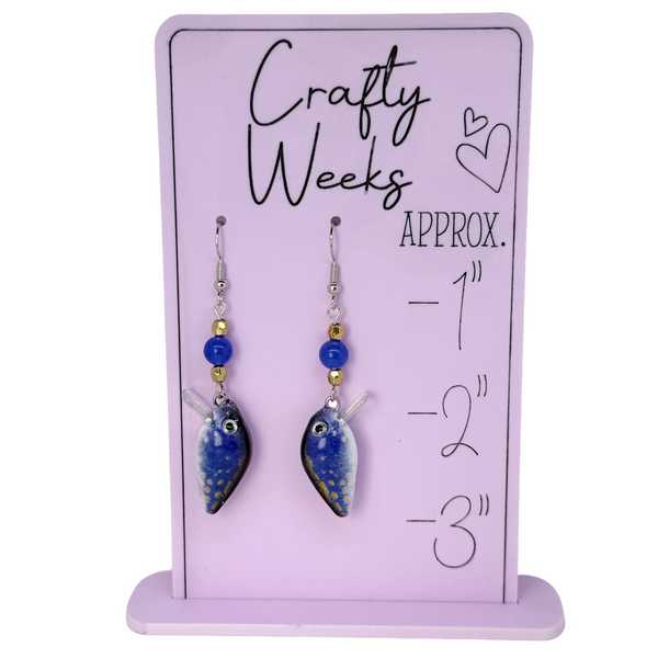 Fishing Lure Dangle Earrings