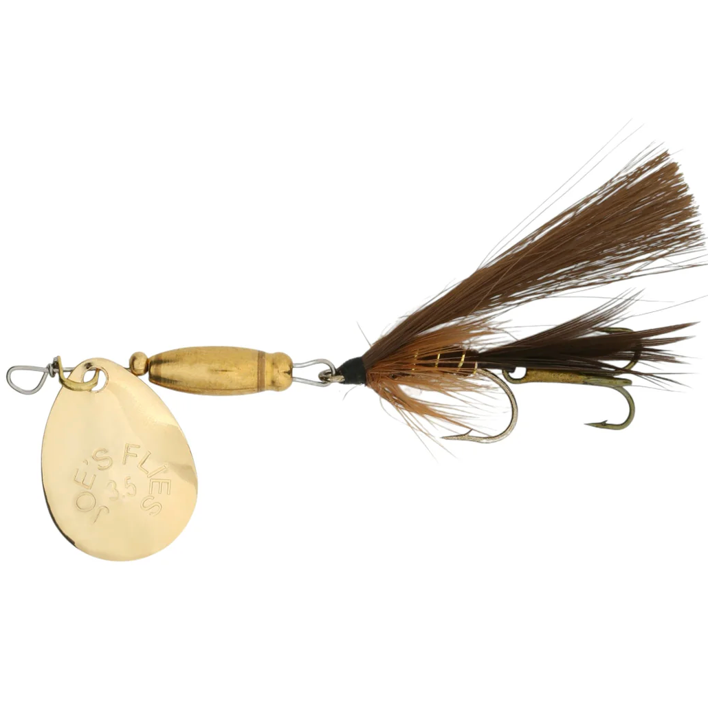 Joes Super Striker Elite In-Line Spinner Fly 1 March Brown