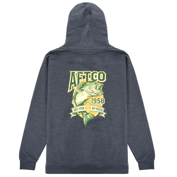 AFTCO Framed Hoodie Navy Heather