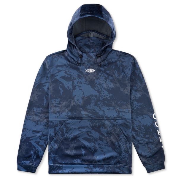 AFTCO Reaper Camo Sweatshirt Navy Storm Camo