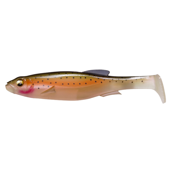 Nude Rainbow fishing lure on a white background